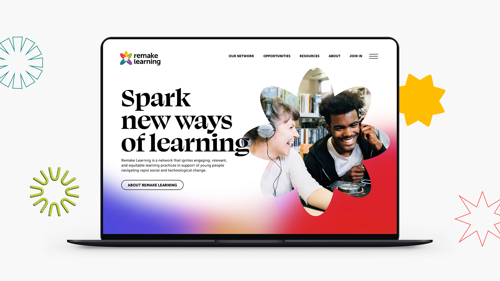 Remake Learning website homepage