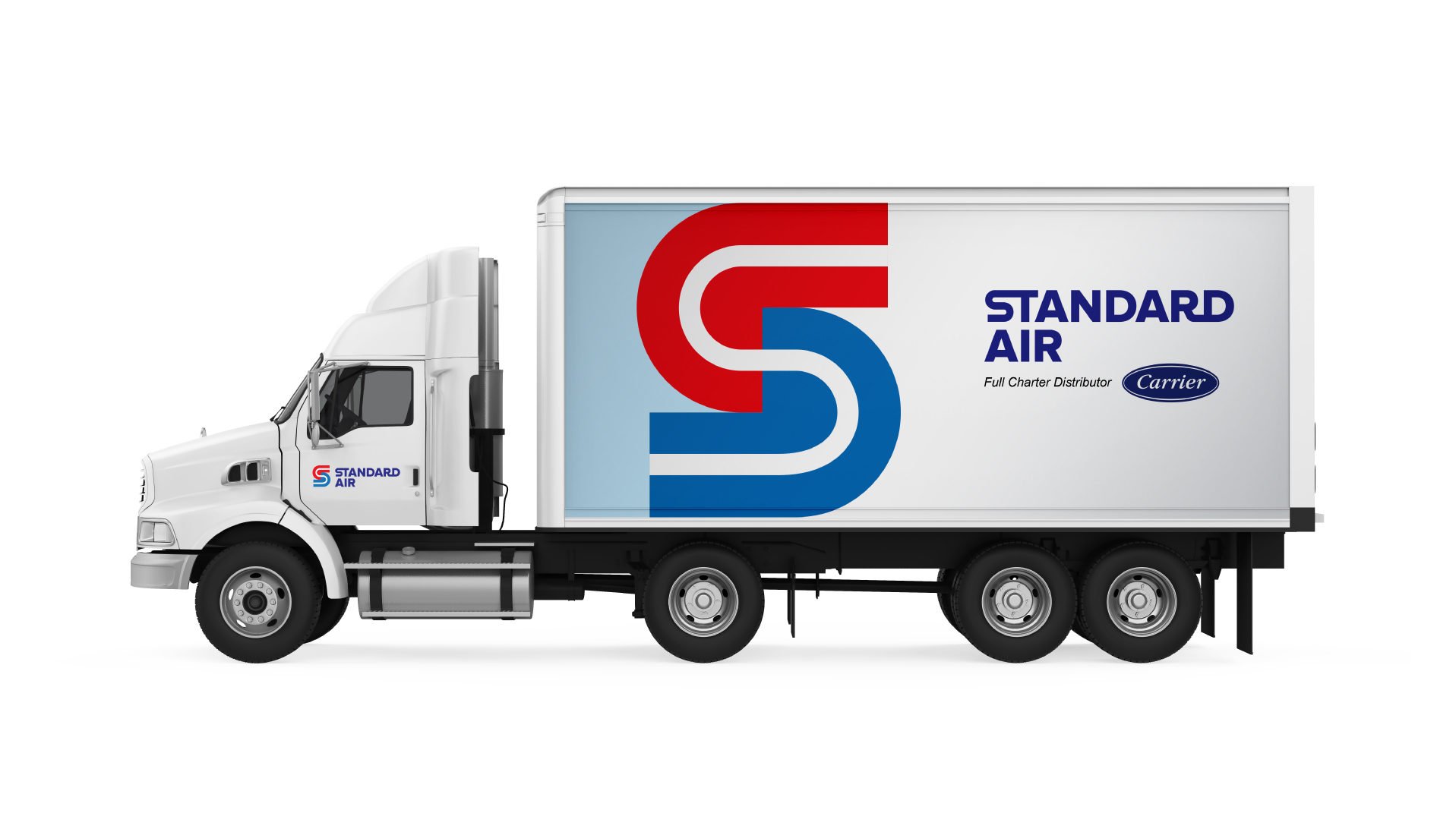 Standard Air branded truck