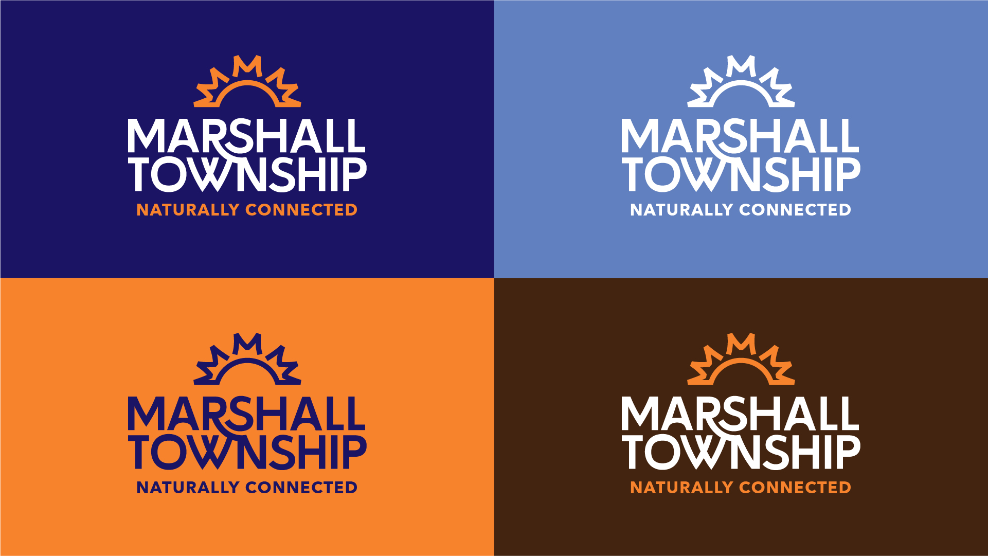 Marshall Township logo color fields