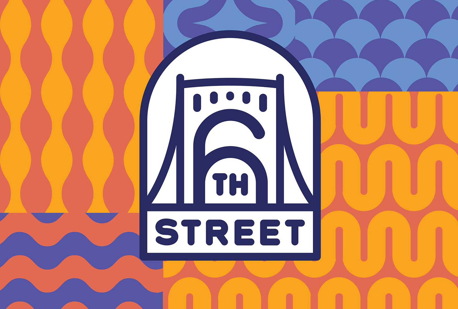 The 6th Street branding for the Pittsburgh Downtown Partnership won a silver ADDY award.