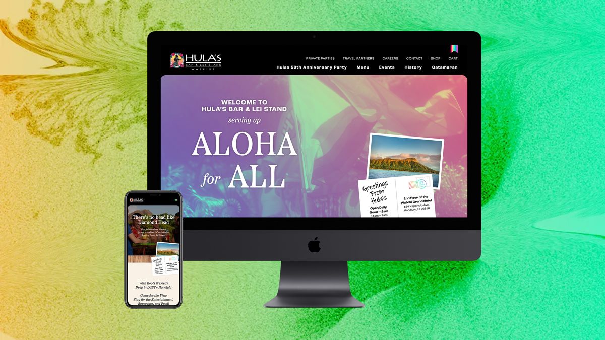 Hulas website home page