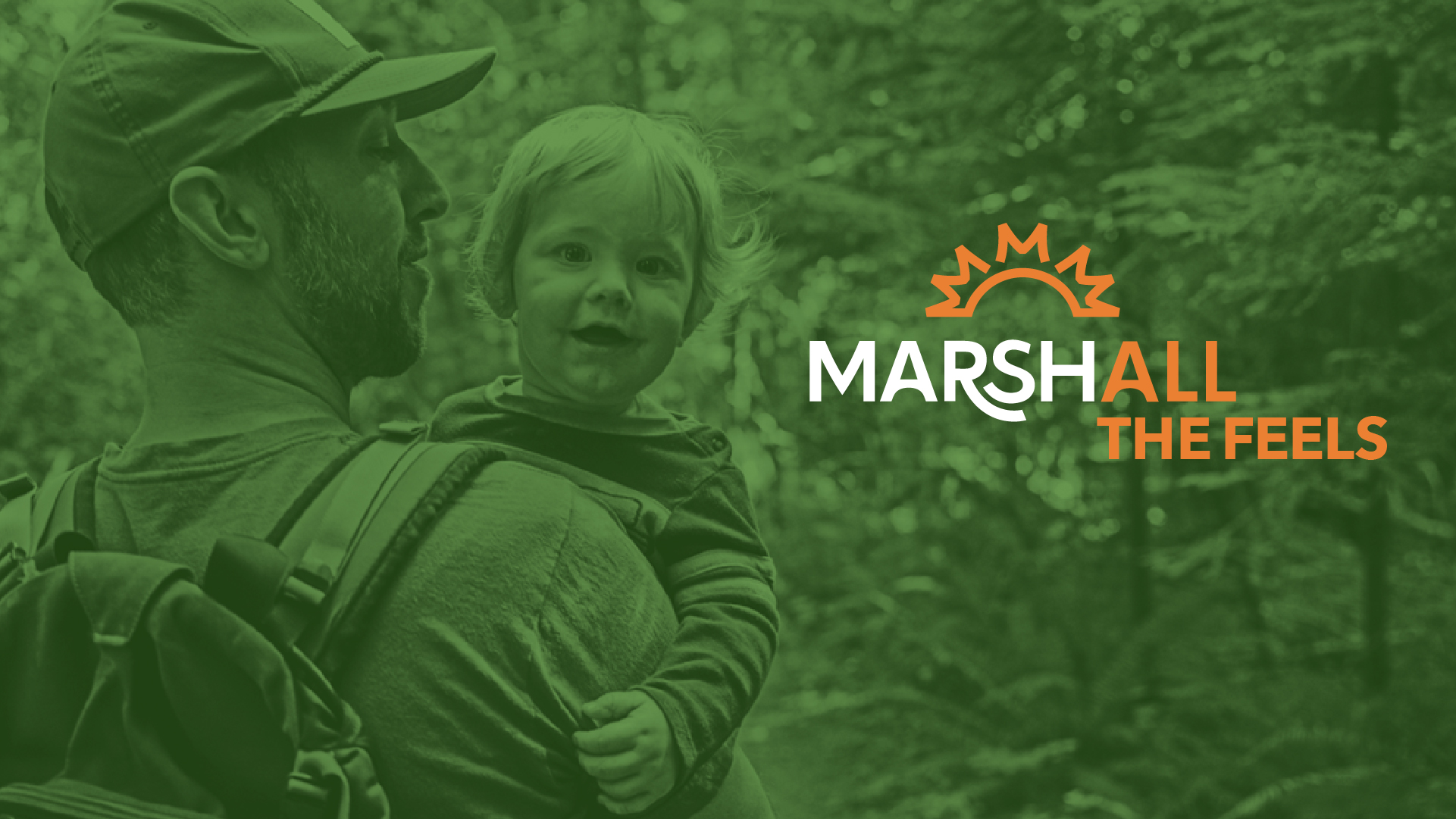 Custom, thematic treatment for Marshall Township branding.